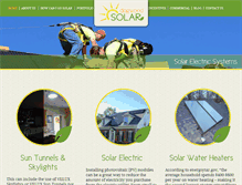Tablet Screenshot of dogwoodsolar.com